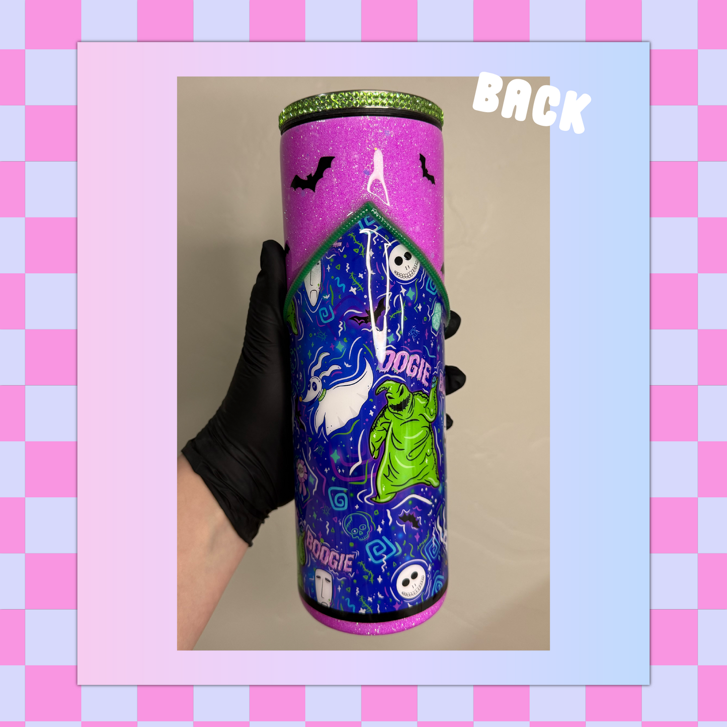 Green Monster + Dog 30oz Skinny Tumbler